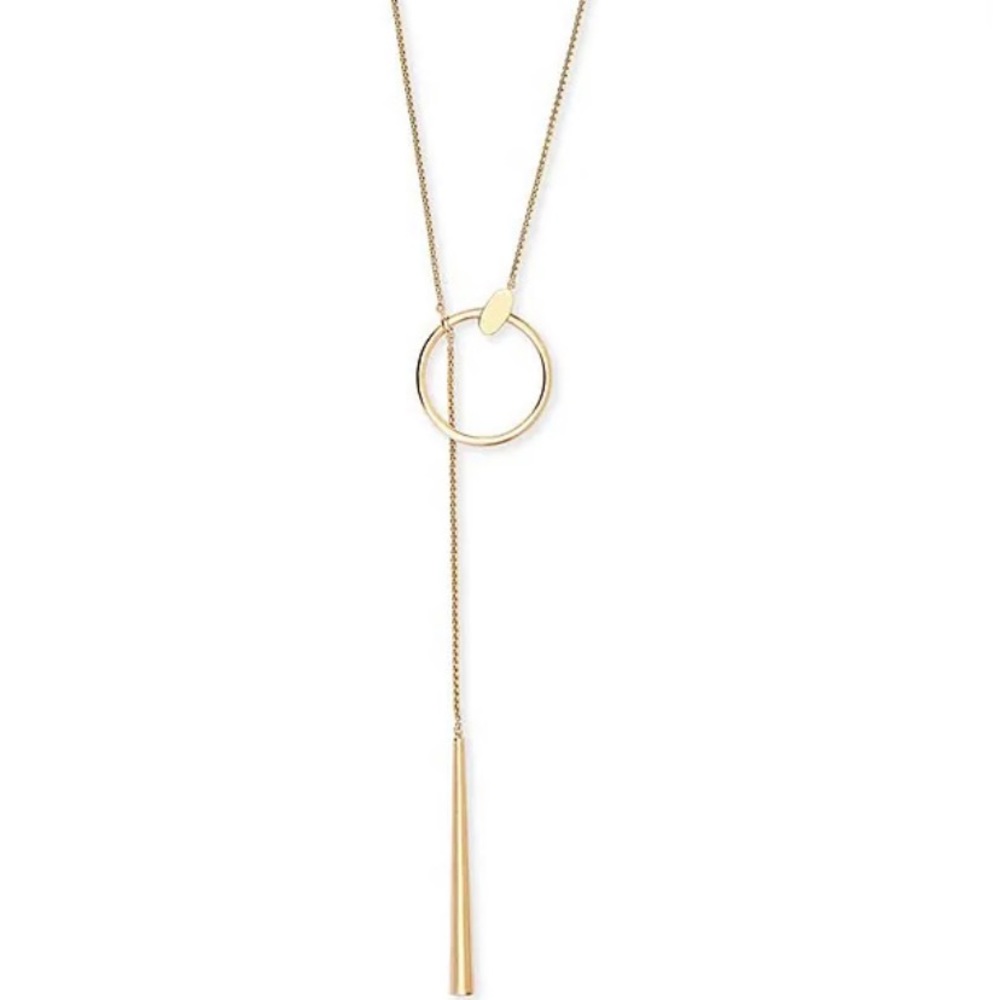 Kendra Scott Tegan Y Gold Necklace